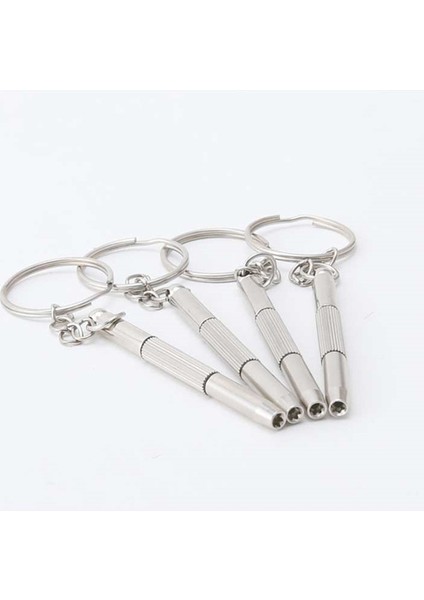 2 Adet 3 In 1 Mini Tornavida Anahtarlık Gözlük Telefon Saat Vida Onarım Aracı Güneş Işığı Süper Mağaza (Yurt Dışından) modelleri