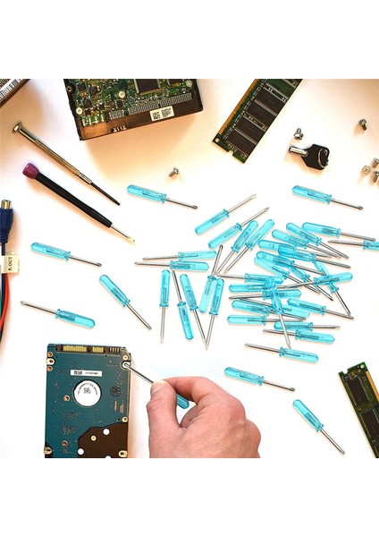100 Adet 2.0 mm Mikro Tornavida Gözlük Tornavida Saatler Için Cep Telefonu HDD Kamera Dizüstü Tamir Aracı (Çapraz) (Yurt Dışından) modelleri