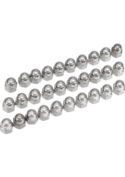 30 Adet Suleve M3SN6 M3 304 Paslanmaz Çelik Kubbe Şapka Acorn Altıgen Somun (Yurt Dışından) modelleri