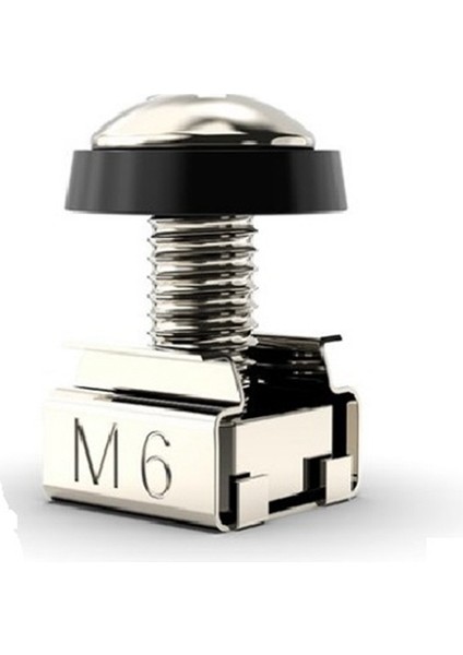 50 Adet M6X16MM Rack Montaj Kafes Somunları, Vidaları ve Pulları (Yurt Dışından) fiyatları