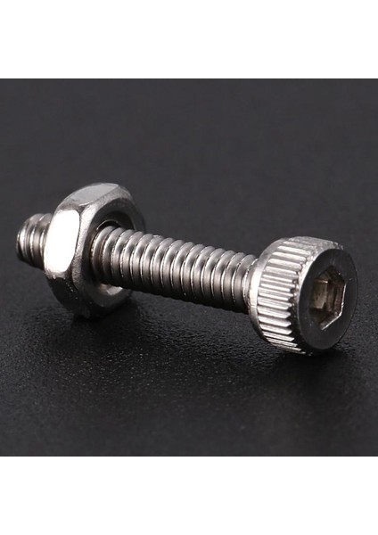 50 Takım M2X10MM Altıgen Soket Başlı Tırtıllı Başlık Vidaları Cıvata Somunu (Yurt Dışından) fırsatları