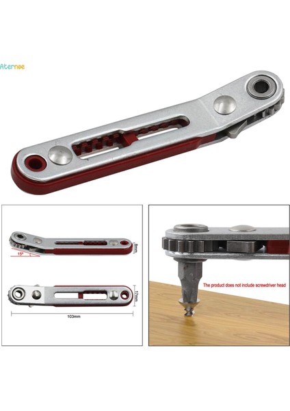 Araç Ekipman Onarımı Için Cırcır Anahtarı Yakın Çeyrek Tornavida Mini (Yurt Dışından) indirimleri