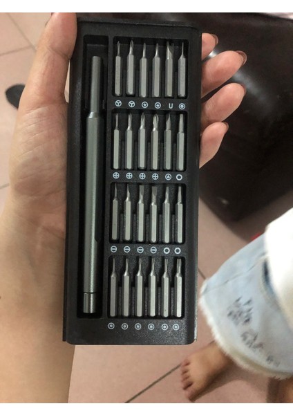 Elektronik Cihazlar, Dizüstü Bilgisayarlar, Iphone'lar ve Bilgisayarlar Için Hassas Uçlara Sahip Lamgool Manyetik Tornavida Seti. Üç Kanatlı ve Torx Tornavidalar Içerir. (Yurt Dışından)