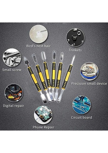 Metal Kazayağı 6 Parçalı Set Önyükleme Sopa Cep Telefonu Dijital Mini Çoklu Ev Aletleri Sökme Aracı Elektronik Tamir Araçları (Yurt Dışından) fiyatları