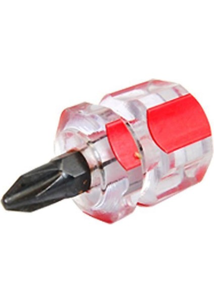 Hyqzltca 2x Mini Kısa Güdük Phillips Oluklu Tornavida Seti (Yurt Dışından)