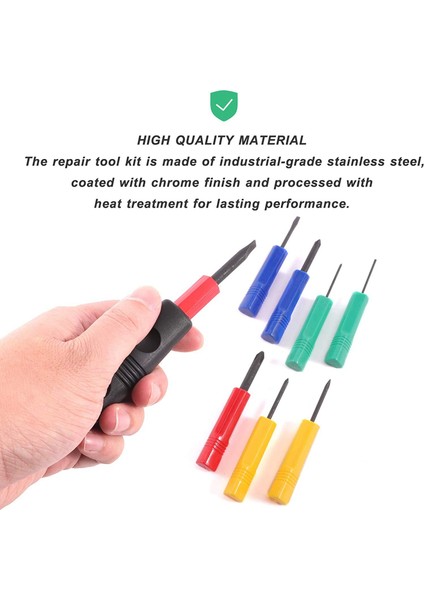 Tornavida Seti-4 x Phillips Tornavida (1,8mm, 3mm, 5mm, 6mm) 3 x Yarıklı Tornavida (1,8mm, 3mm, 6mm) 1 x Sivri Uçlu Tornavida 1 x Saplı-… (Yurt Dışından) fırsatları