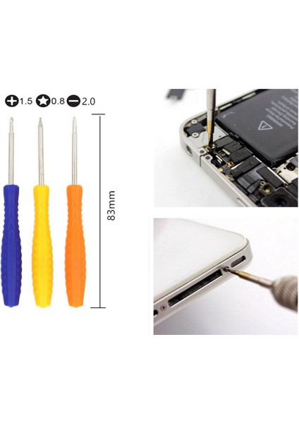 Eıtgzwas 20 In 1 Cep Telefonu Tamir Araçları Seti Tornavida Seti iPhone iPad Samsung Için Cep Telefonu El Aletleri Set (Yurt Dışından) fiyatları
