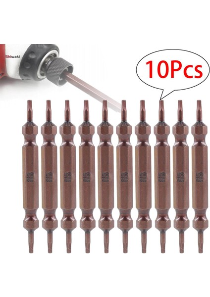Mobilya Montajı Için 10 Adet Hex Bit Seti Ipuçları Tornavida Bit Seti (Yurt Dışından) fiyatları