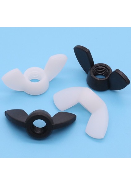 Plastik Naylon Disk Somunu Kelebek El Bükülmüş Boynuz Vidalı Kapaklı Disk Somunu Daquan M4M5M6M8M10M12 (Yurt Dışından) modelleri