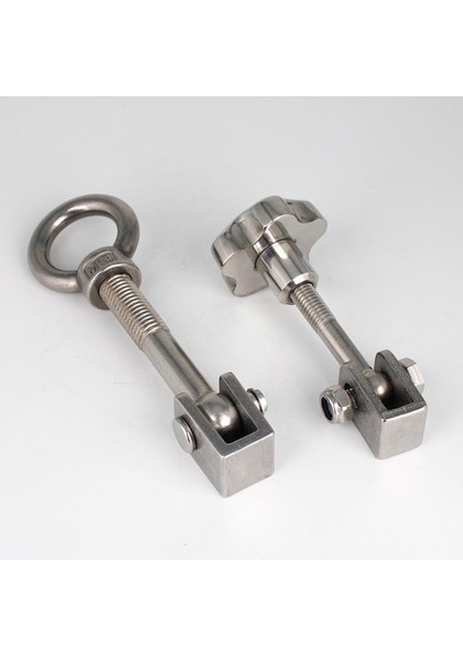 304 Paslanmaz Çelik Halka Somun Cıvata Seti Reaksiyon Su Isıtıcısı Rögar Kapağı Kilitleme Parçası Erik Kolu Canlı Vida (Yurt Dışından)