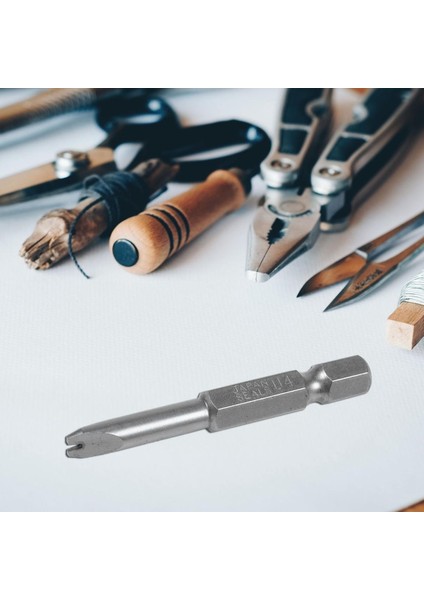 Manyetik Altıgen Başlı Tornavida-5 x U Şeklinde Uçlu Tornavida Bit-Gümüş (Yurt Dışından)