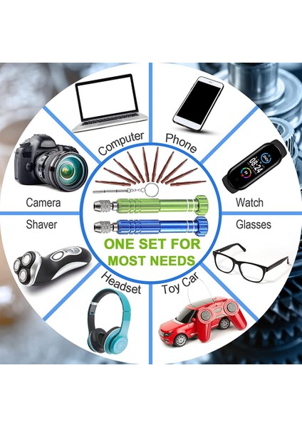 Gözlük Tornavida Setleri, 10 Manyetik Tornavida Uçlu, Saat Telefonu Dizüstü Takı Elektronik Için (Yurt Dışından) indirimleri