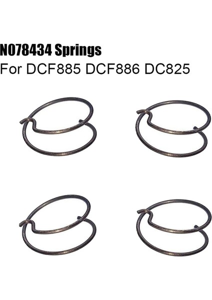 N078434 N089668 Sürücü Yay Kiti Darbeli Sürücü Yay Kiti Yağ Alma Darbeli Sürücü Yay Kiti Fit DCF885 DCF886 DCF887 DCF840 DCF850 (Yurt Dışından) modelleri