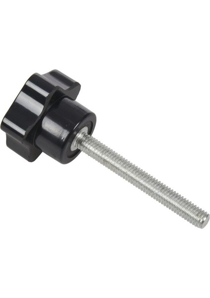 6 Adet M6 x 50 mm Kilitli Yıldız Şekilli Plastik Başlık, Erkek Dişli Topuz Tutma Yeri (Yurt Dışından)