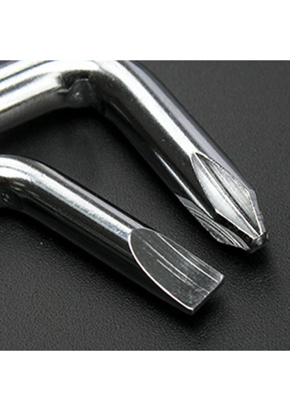 Ha 3 Adet Dik Açılı Dirsek Tornavida Z Şeklinde Mini Çift Amaçlı Konik Anahtar-Gümüş (Yurt Dışından) modelleri