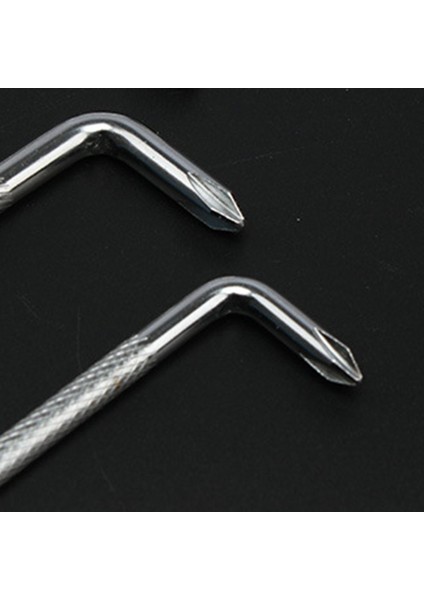 Ha 3 Adet Dik Açılı Dirsek Tornavida Z Şeklinde Mini Çift Amaçlı Konik Anahtar-Gümüş (Yurt Dışından) fırsatları