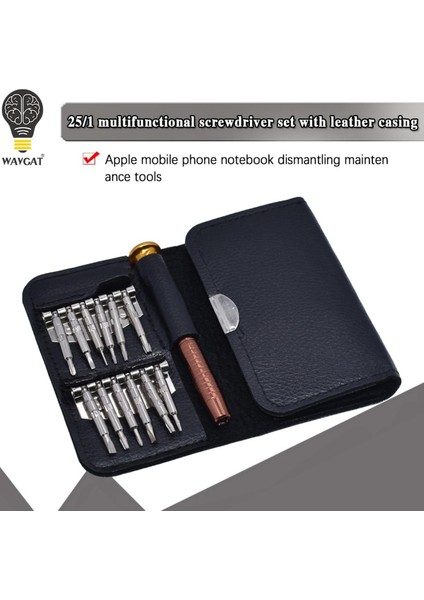 Tornavida Seti 25 In 1 Torx Çok Fonksiyonlu Açılış Onarım Aracı Seti Hassas Tornavida Telefonlar Tablet Pc Için Hex Trox Dıy Kıtı (Yurt Dışından)