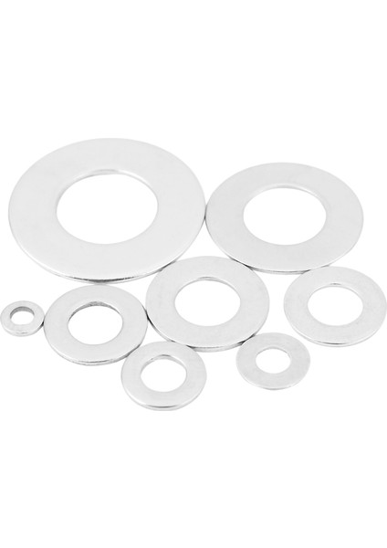 600 Adet/takım M1.6 M2 - M10 Paslanmaz Çelik Düz Yıkama Çeşitleri Kiti (Yurt Dışından) fırsatları