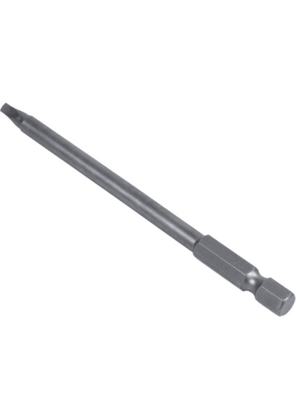 1/4 Inç Altıgen Şaft 6mm Çap Mil 100MM Uzun Kare Tornavida Bit Gri (Yurt Dışından)