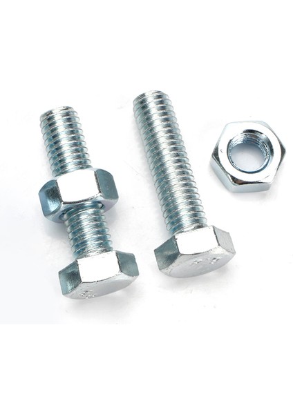 4.8 Sınıf Galvanizli Vida Somunu Seti Dış Altıgen Cıvata M6M8M10M12 Ulusal Standart GB30 Vida Somunu Seti (Yurt Dışından) fırsatları