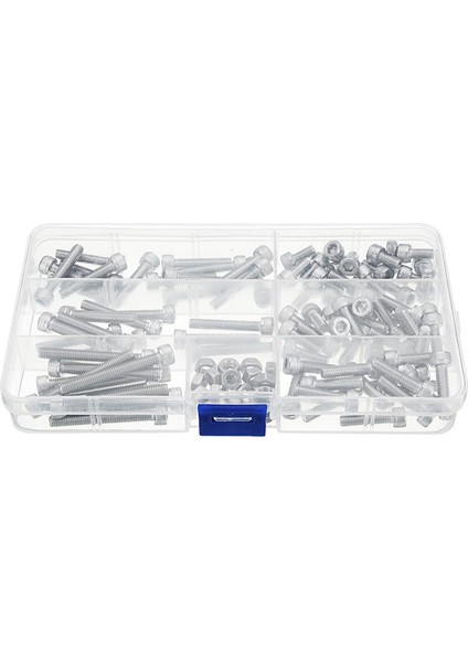 Geleneksel 110 Adet Suleve M5SH3 M5 Paslanmaz Çelik 304 Düğme Kafası Altıgen Soket Vidalı Cıvata Çeşitler Kutusu (Yurt Dışından) fiyatları