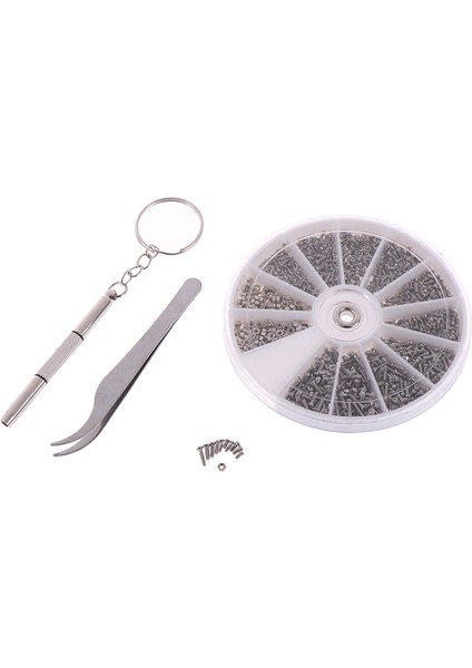 1000 Adet Minik Vida Somunu + Tornavida Izle Gözlük Gözlük Tamir Aracı Seti Kiti (Yurt Dışından) indirimleri