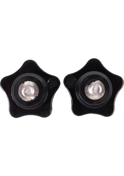 M6X10MM Erkek Konu Plastik Yıldız Başlı Kilitleme Vidası Kolu Siyah 2 Adet (Yurt Dışından) modelleri