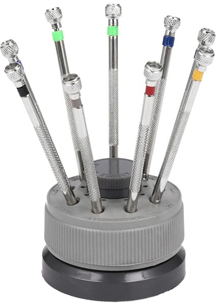 0.5-2.5mm Çelik Hassas Tornavida Seti Saat Onarım Aracı Seti 9 Adet Saat Tamiri Için (Yurt Dışından)