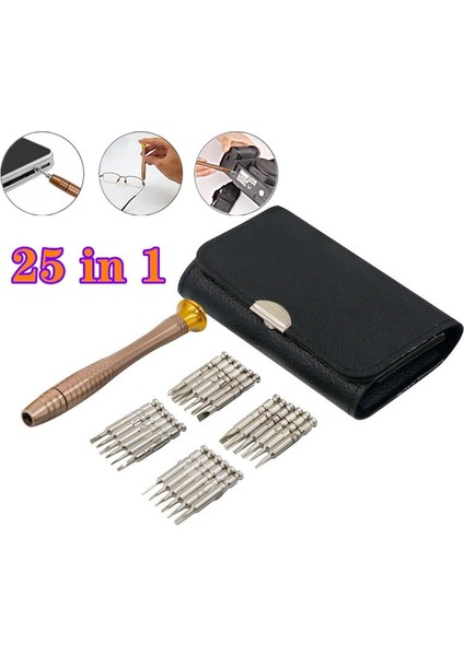 25 In 1 Hassas Torx Tornavida Cep Telefonu Cüzdan Onarım Aracı Kiti Iphone Izle Cep Cep Telefonu Elektronik Pc Manyetik (Yurt Dışından)