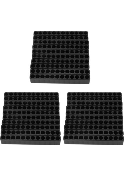 30 Adet 12 Delikli Tornavida Bit Tutucu Kutusu Blok Siyah Altı Açılı 6.35MM Kolu (Yurt Dışından) fiyatları