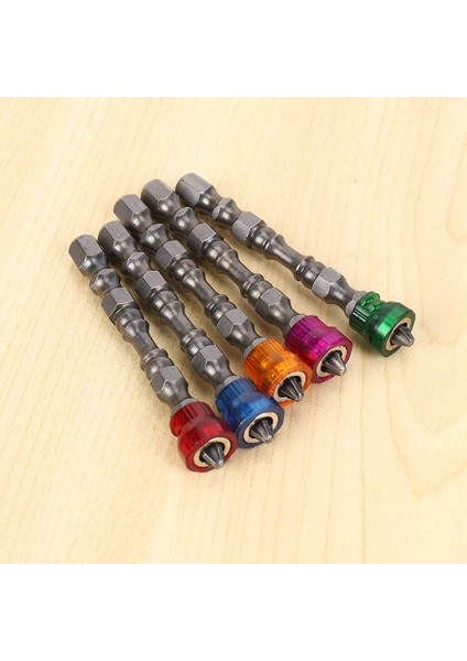 5x Hex Manyetik Tornavida 65MM S2 Ph2 Tek Kafa Bit Aracı 5 Renk (Yurt Dışından) fırsatları