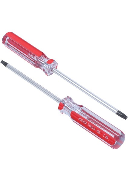 2 Adet Kırmızı Şeffaf Nemli Yerleşimler Kolu 4mm Mıknatıs Ucu T25 Güvenlik Torx Tornavidalar (Yurt Dışından) modelleri