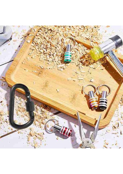 Tornavida Ucu Tutucular 1/4 Inç Anahtarlık Uzatma Çubuğu Alüminyum Alaşımlı Tornavida Uçları Tutucu Seti Matkap Vida Adaptörü (Yurt Dışından) modelleri