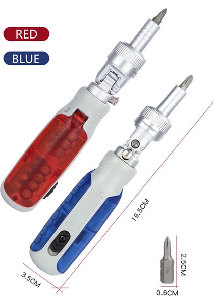 14'ü 1 Arada Hassas Cırcırlı Tornavida Combo Çok Fonksiyonlu (Kırmızı) (Yurt Dışından) fiyatları