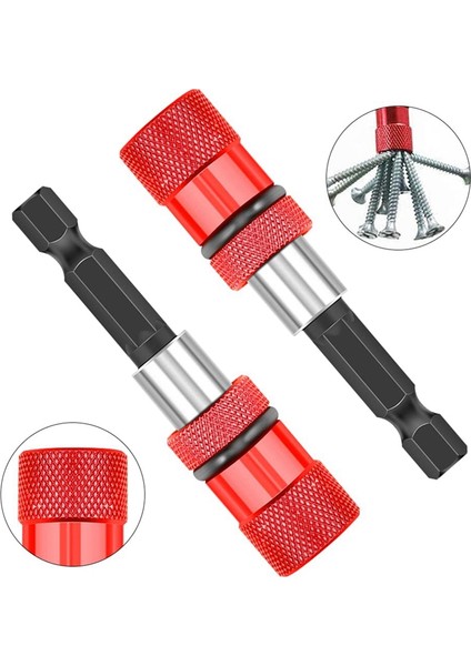 Adet Ayarlanabilir Vida Derinliği Manyetik Tornavida Uç Tutucu (Yurt Dışından) fırsatları