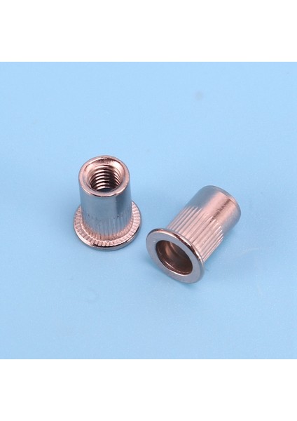80 Adet 304 Paslanmaz Çelik Perçin Somun Rivnut Insert Nutsert M6X15MM (Yurt Dışından)