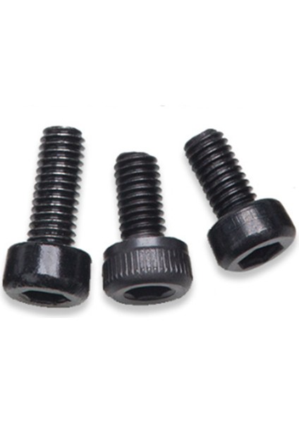240 Adet M3 Siyah Yüksek Mukavemetli Altıgen Altıgen Soket Yuvarlak Başlı Vida Kiti (Yurt Dışından) modelleri