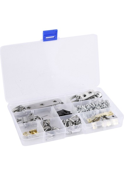 140 Parça Fotoğraf Çerçevesi Asma Kanca Seti, 9 Model Vidalı Kanca (Yurt Dışından) fiyatları