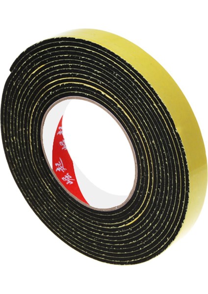 Srıwen 5m Siyah Tek Taraflı Kendinden Yapışkanlı Köpük Bant Kapalı Hücre 20MM Genişlik x 3mm Kalın (Yurt Dışından)