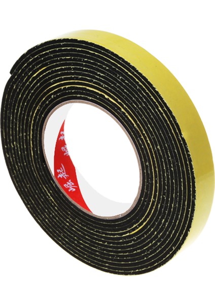 Srıwen 5m Siyah Tek Taraflı Kendinden Yapışkanlı Köpük Bant Kapalı Hücre 20MM Genişlik x 3mm Kalın (Yurt Dışından)