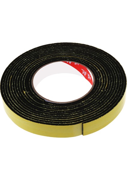 Srıwen 5m Siyah Tek Taraflı Kendinden Yapışkanlı Köpük Bant Kapalı Hücre 20MM Genişlik x 3mm Kalın (Yurt Dışından)