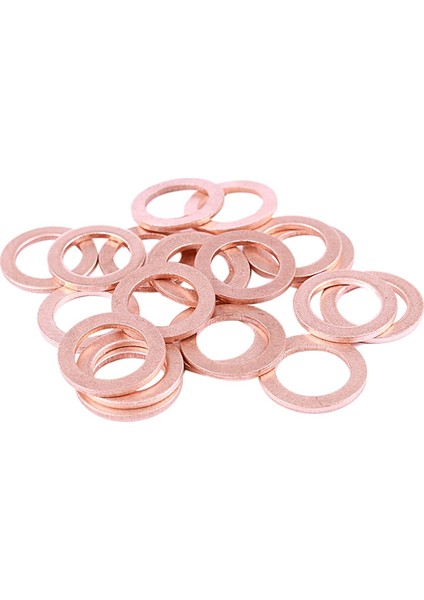 60 Adet 12MM x 18MM x 1.5mm Bakır Düz Yıkama Halkası Sızdırmazlık Parçaları (Yurt Dışından) indirimleri