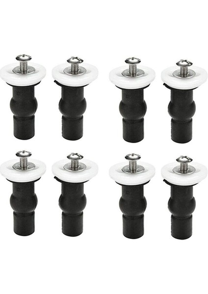 Çift Genişleyen Kauçuk Vidalı Üst Somunlar Kör Delik Menteşeleri 4 Adet (Yurt Dışından)