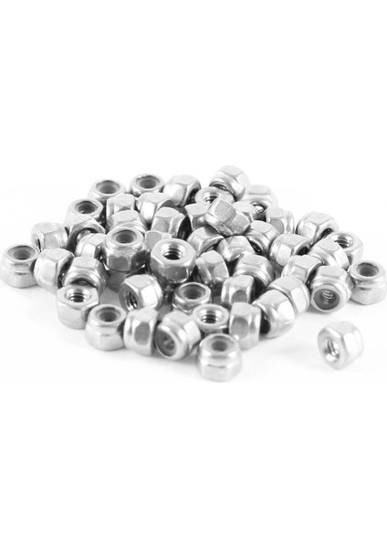 Srıwen 50 Adet 304HC Paslanmaz Çelik Donanım Altıgen Kilit Somunu M2 A2-70 (Yurt Dışından) modelleri
