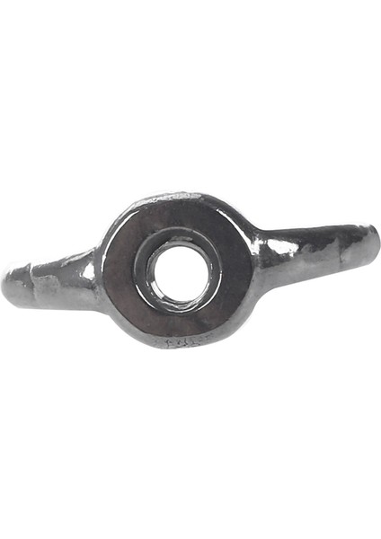 A2/70 (304) Paslanmaz Çelik Kanatlı Somun Kelebek Somun Gümüş, M3 x 0.5mm 40 Adet (Yurt Dışından)