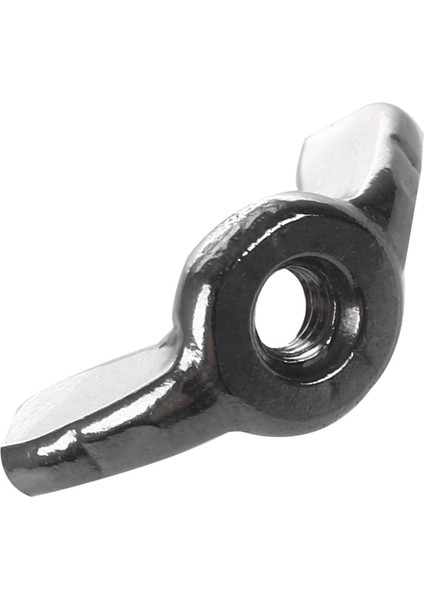 A2/70 (304) Paslanmaz Çelik Kanatlı Somun Kelebek Somun Gümüş, M3 x 0.5mm 40 Adet (Yurt Dışından)