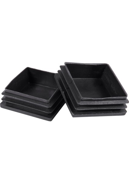 Flyeer 50MM x 50MM Plastik Kare Uçlu Kör Tapalar Kapaklı Boru Ek Parçaları 12 Adet (Yurt Dışından) modelleri
