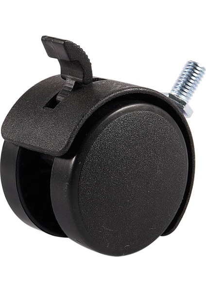 Srıwen Mobilya Döner Kilitleme Tekeri 8mm Vida Kök 2 Inç Dia Tekerlek Siyah (Yurt Dışından)