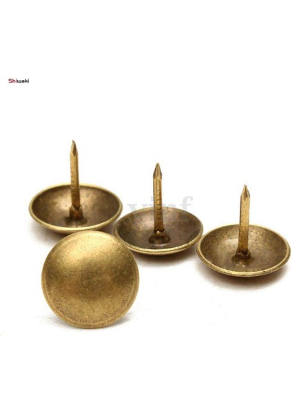 3X100 Adet Antik Bronz Döşeme Çivi Mobilya Çıtçıt/mevzi/pim 10X10MM (Yurt Dışından)