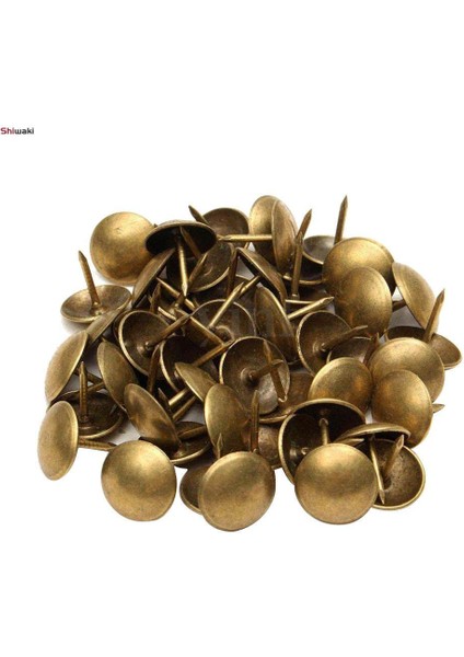 3X100 Adet Antik Bronz Döşeme Çivi Mobilya Çıtçıt/mevzi/pim 10X10MM (Yurt Dışından)